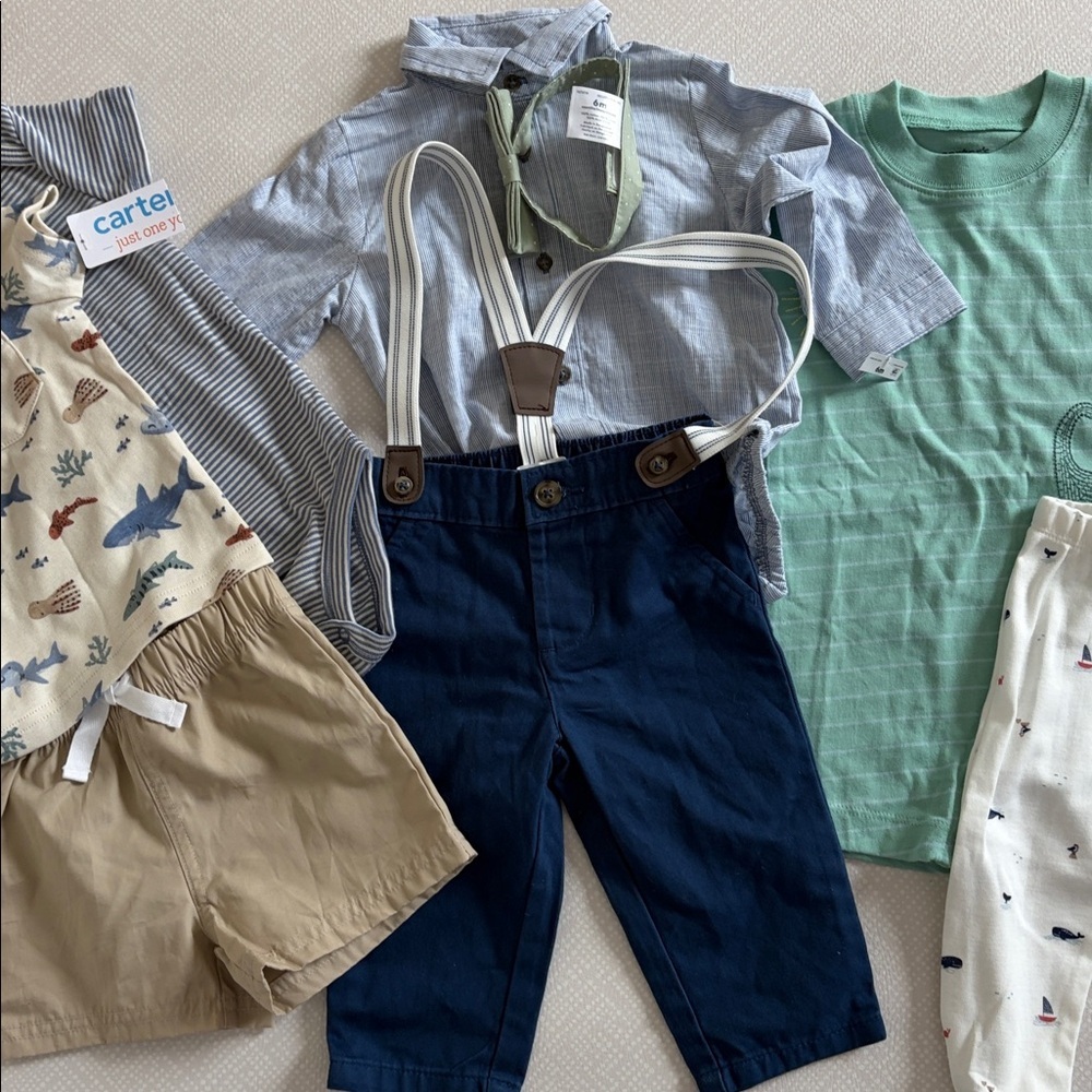 Lot of New Carter's Kids Boys Outfits - Picture 3 of 10